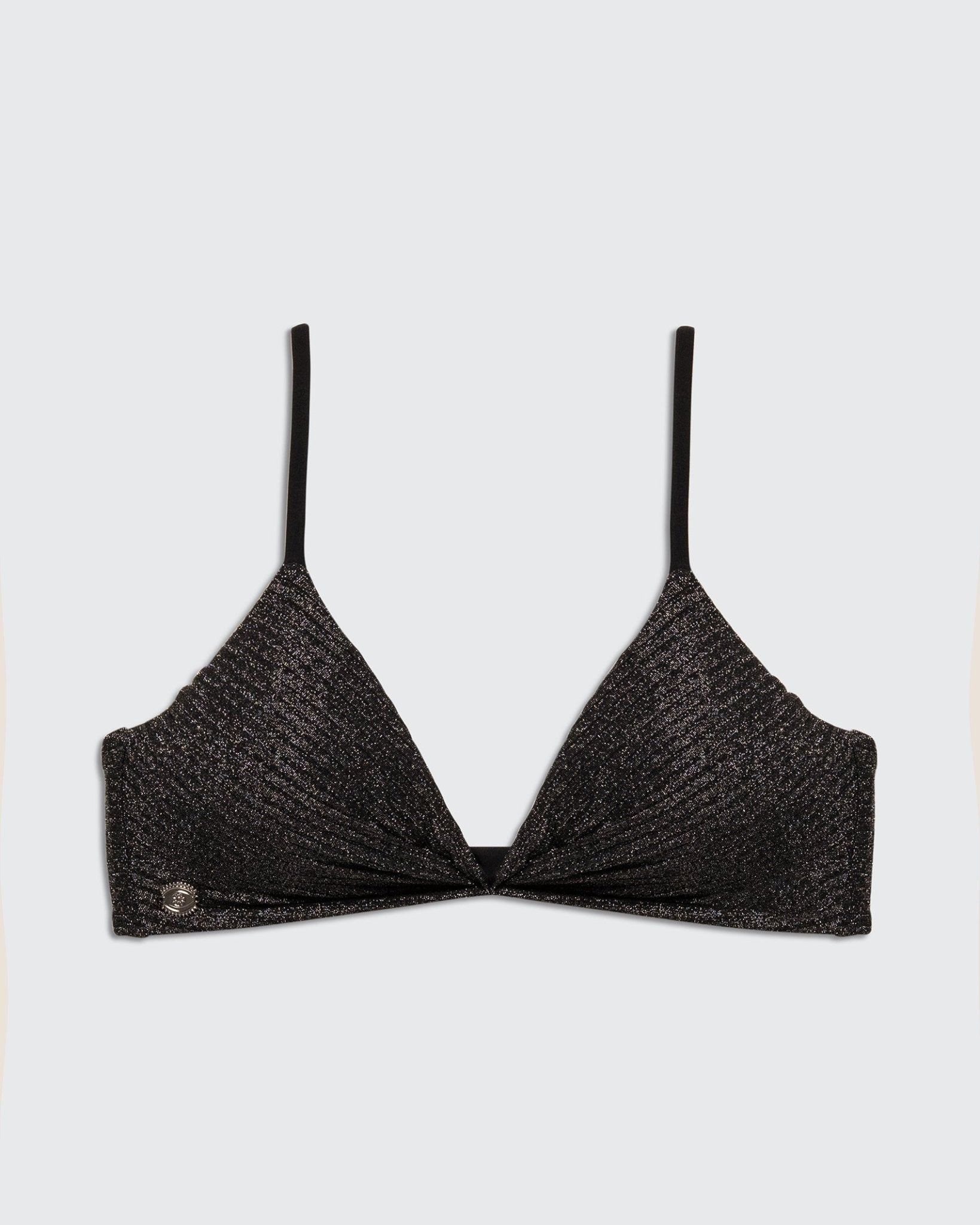 The Black Rib Lurex Set - BiliBlond Swimwear