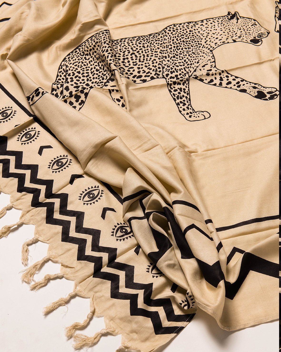 The Natural Leopards Sarong - gallabia - BiliBlond Swimwear