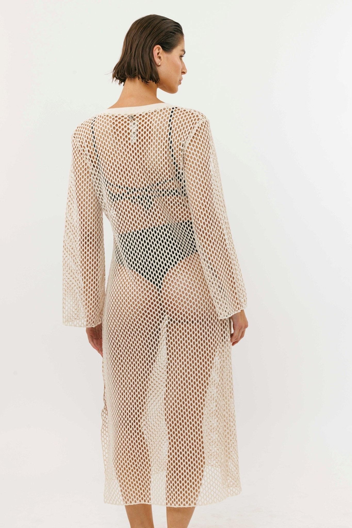 The Nets Dress Nude - gallabia - BiliBlond Swimwear