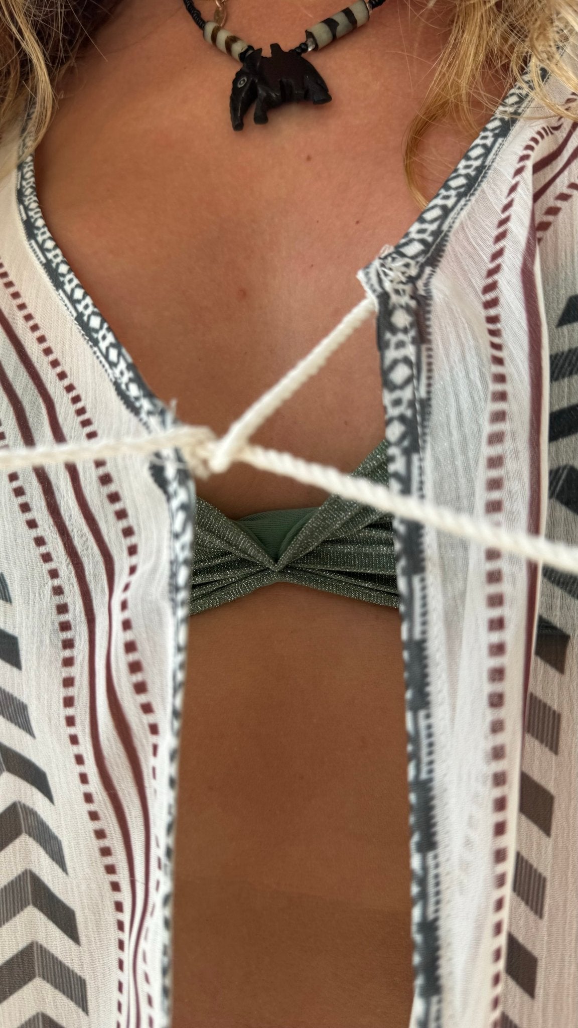 WHITE eye GALLABIA - gallabia - BiliBlond Swimwear