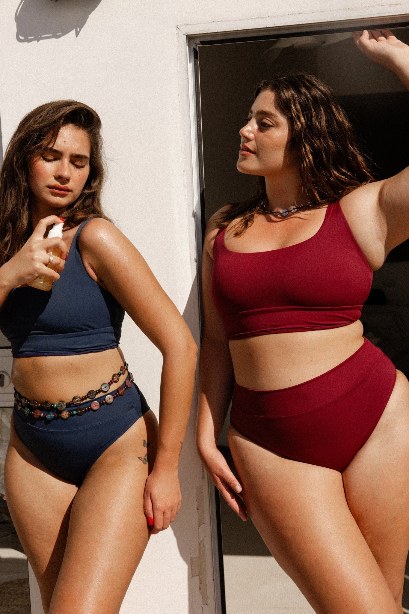 Yumi Bottom Navy - BIKINI - BiliBlond Swimwear