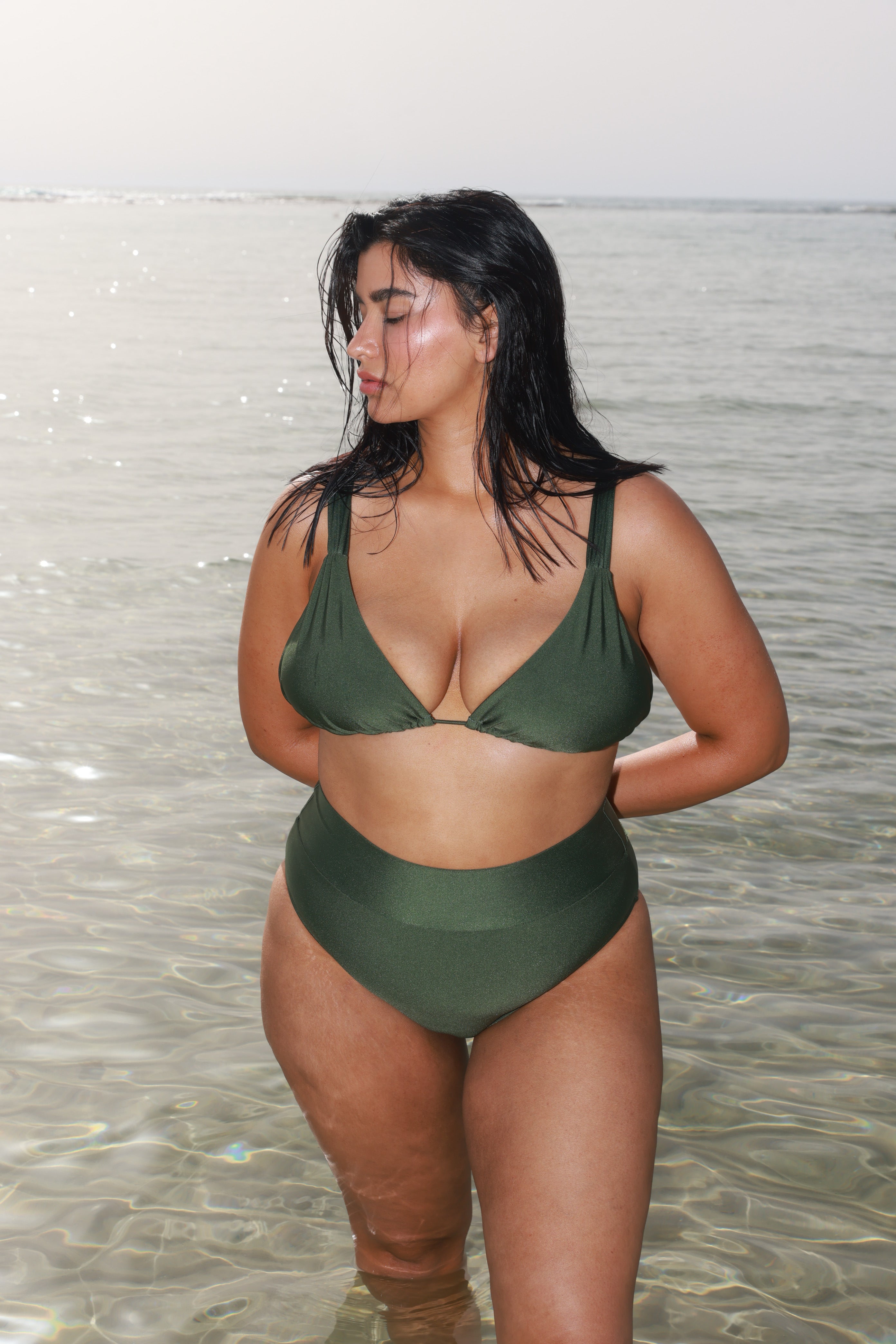 Ellie Top Jungle Green