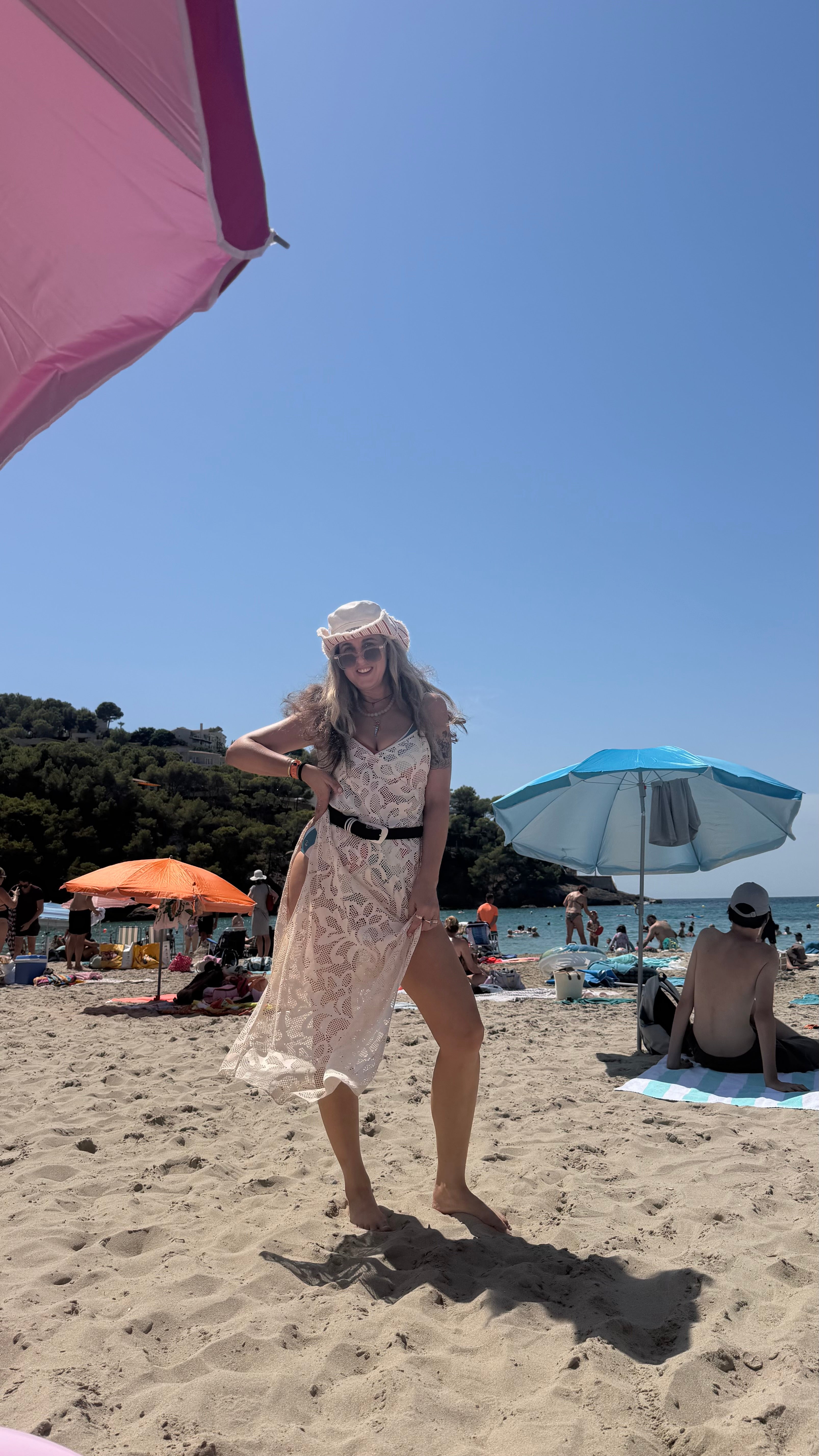 Shell Dress Cream - Dress -BiliBlond Swimwear