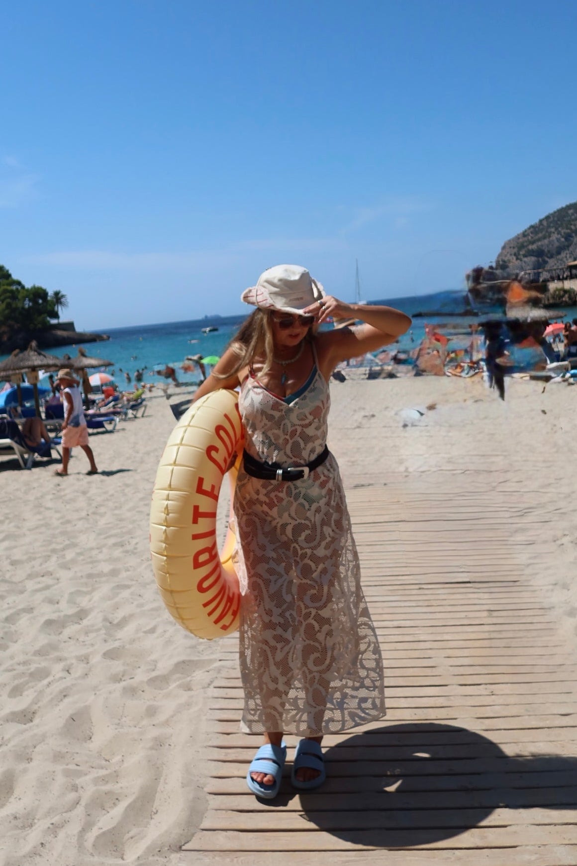 Shell Dress Cream - Dress -BiliBlond Swimwear