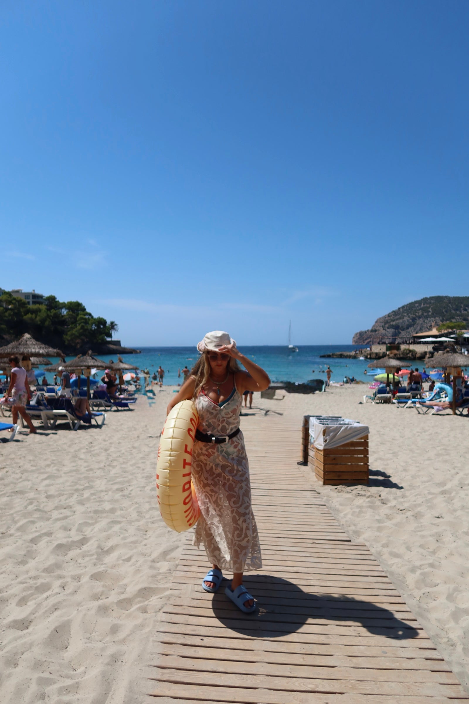 Shell Dress Cream - Dress -BiliBlond Swimwear
