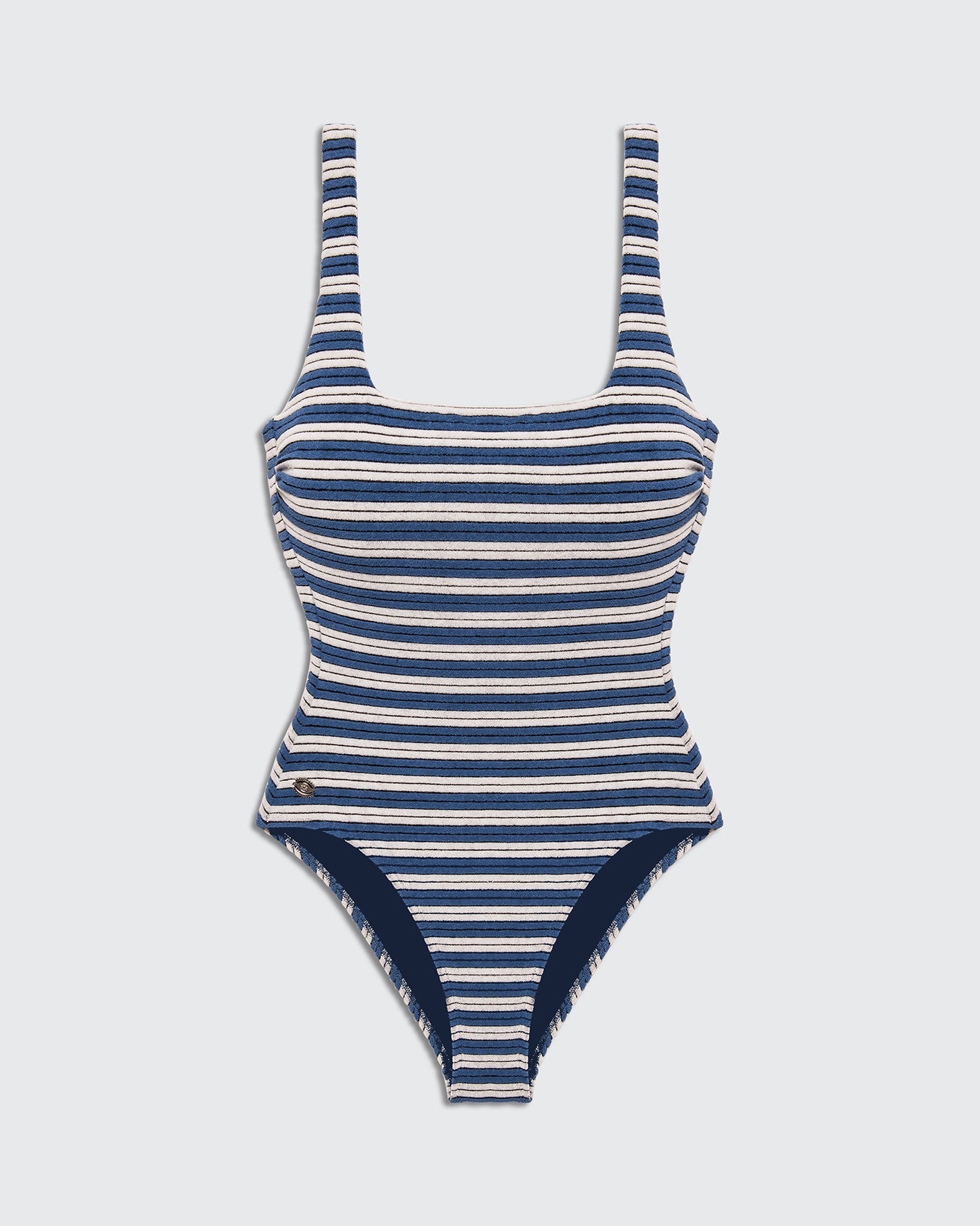 Bouquet One Piece Blue White - one piece -BiliBlond Swimwear