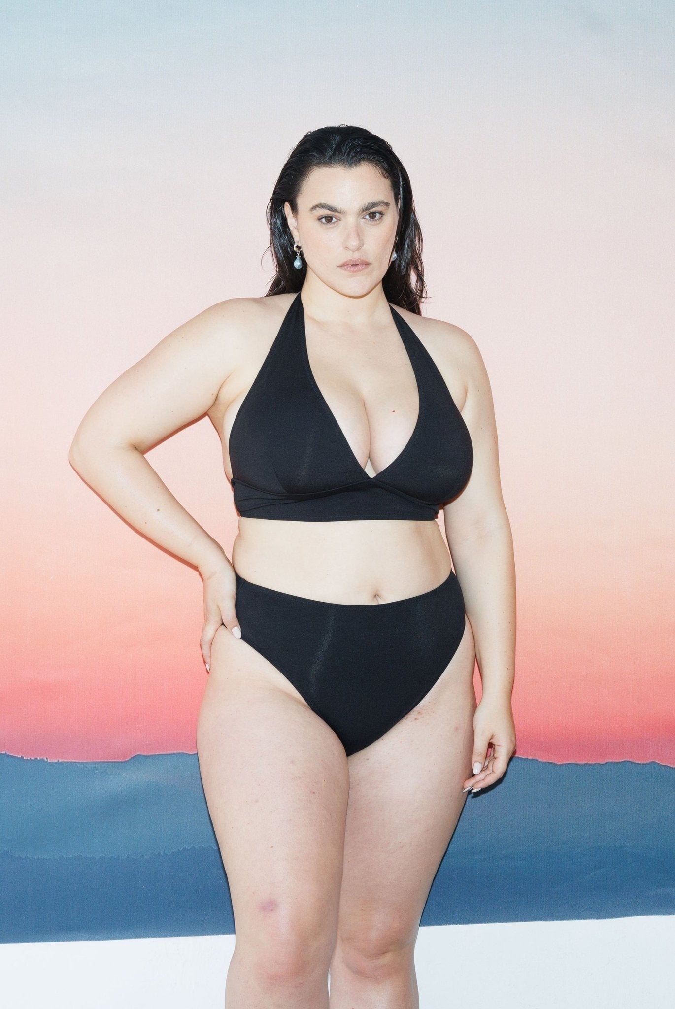 Crane Bottom Black - BIKINI -BiliBlond Swimwear