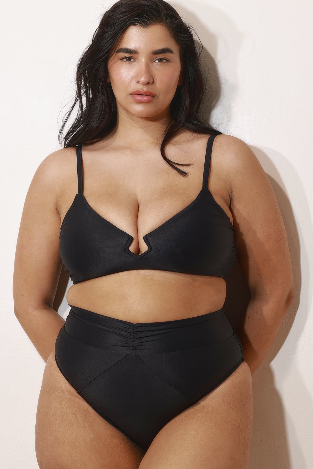 Diamond Top Black - Bikini -BiliBlond Swimwear