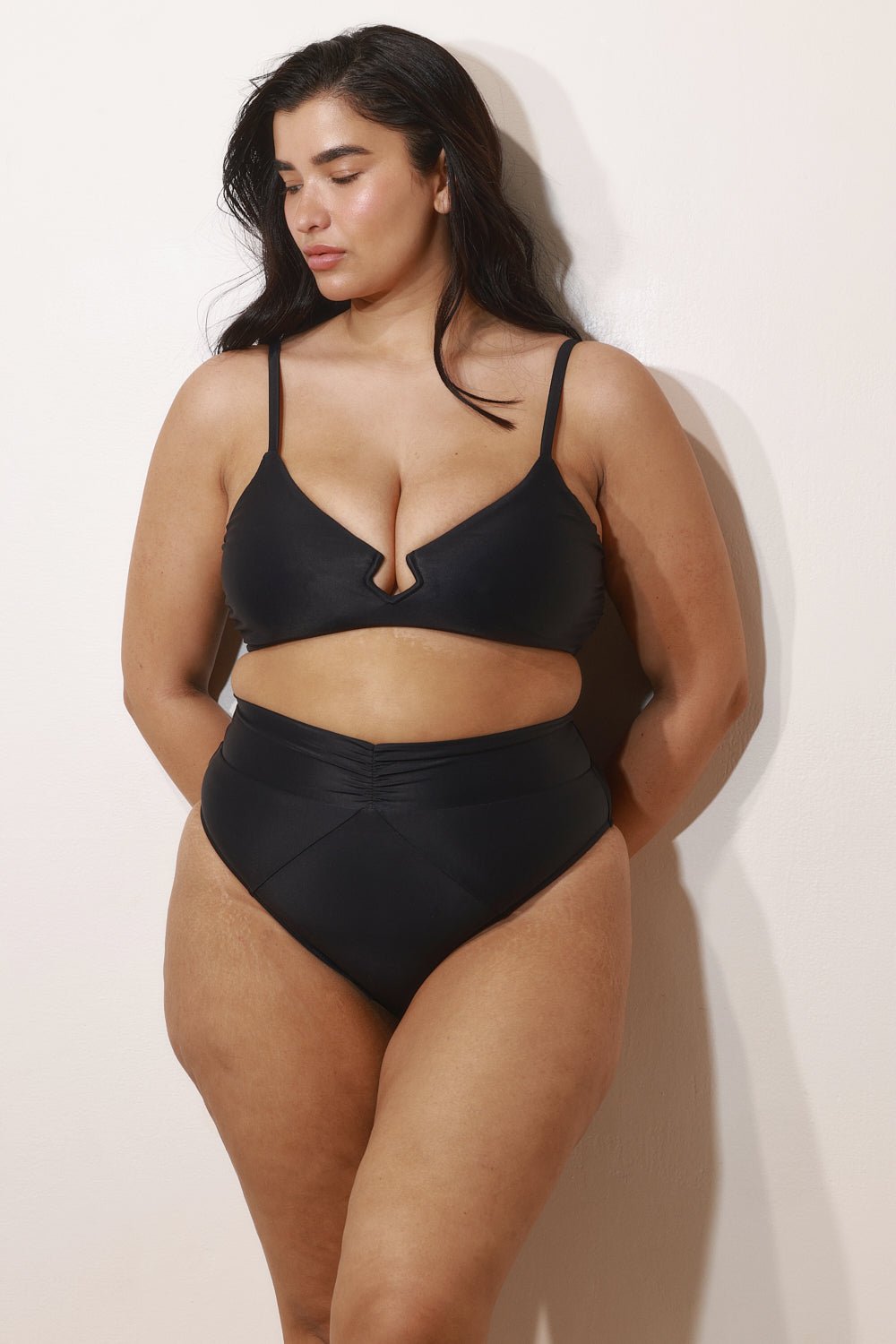 Diamond Top Black - Bikini -BiliBlond Swimwear