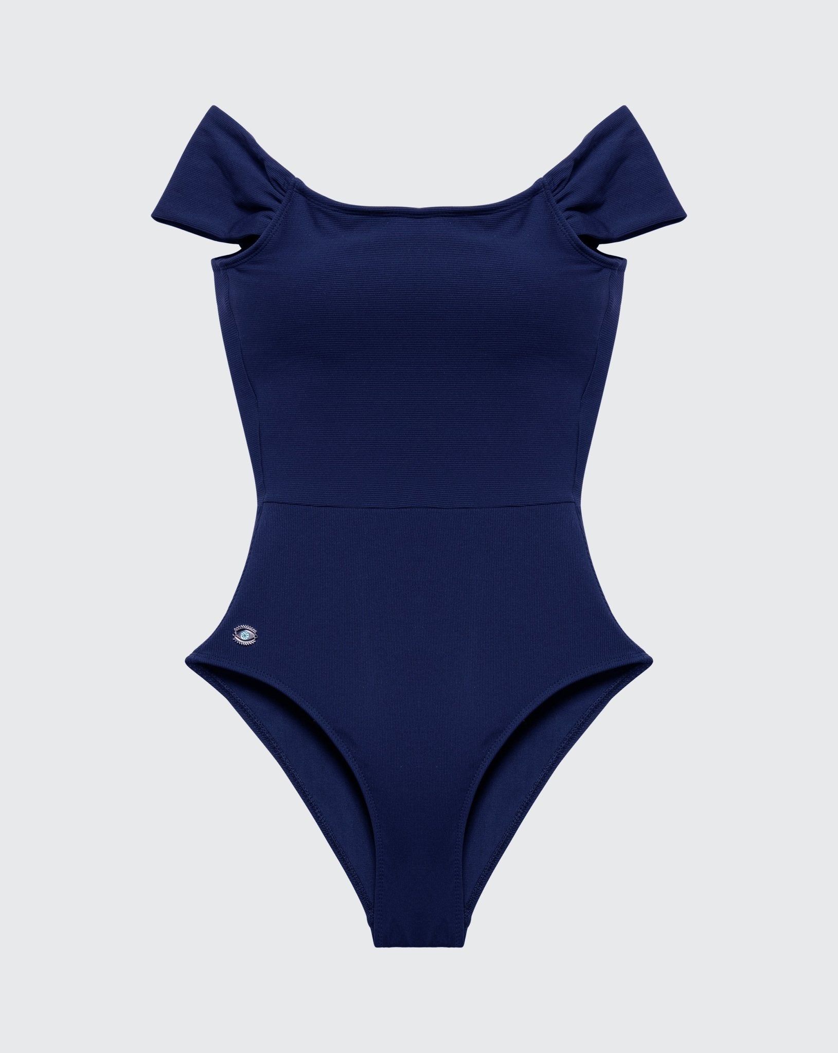 Elizabeth NAVY rib - one piece -BiliBlond LTD