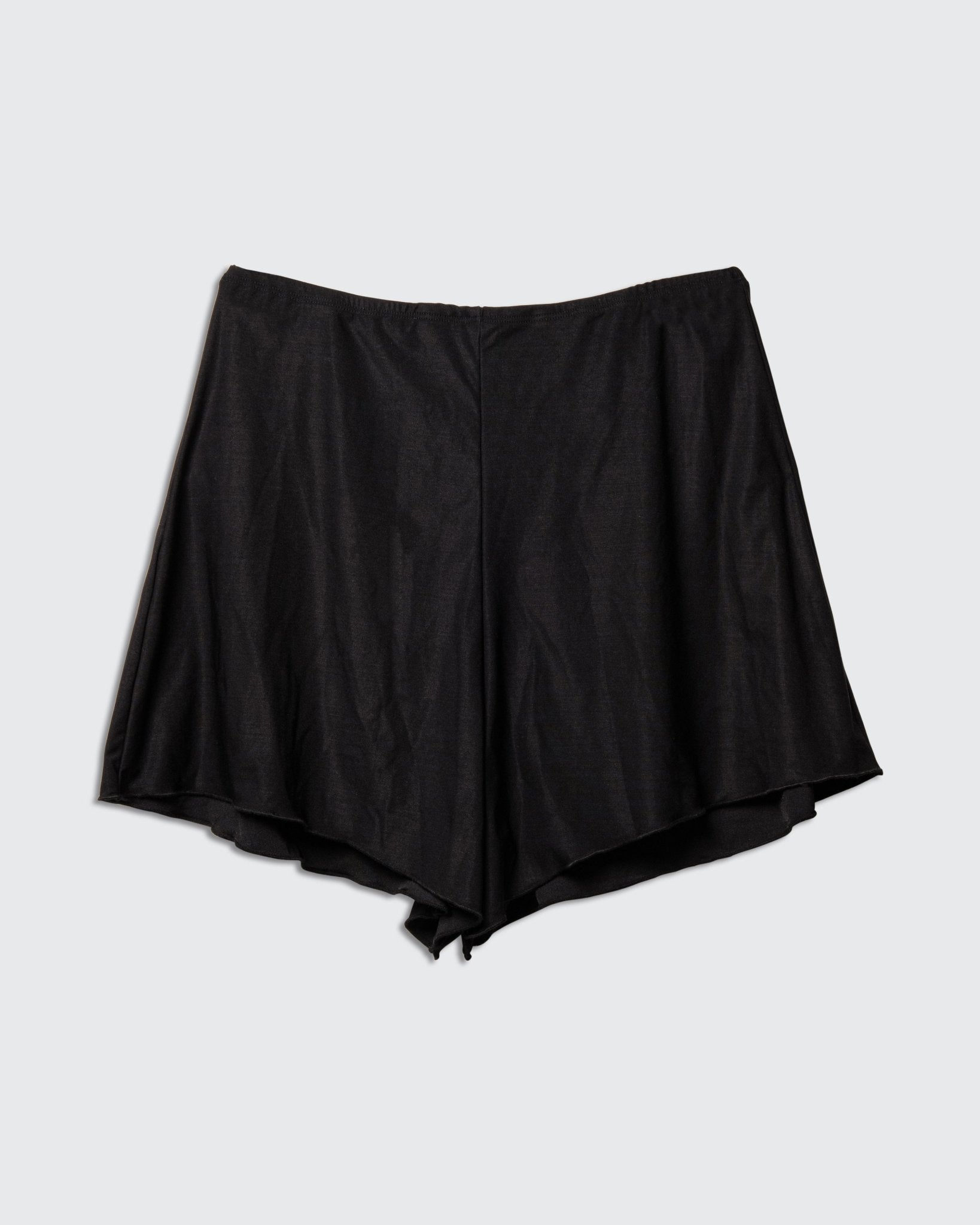 FLARE SHORTS BLACK - BIKINI - BiliBlond Swimwear