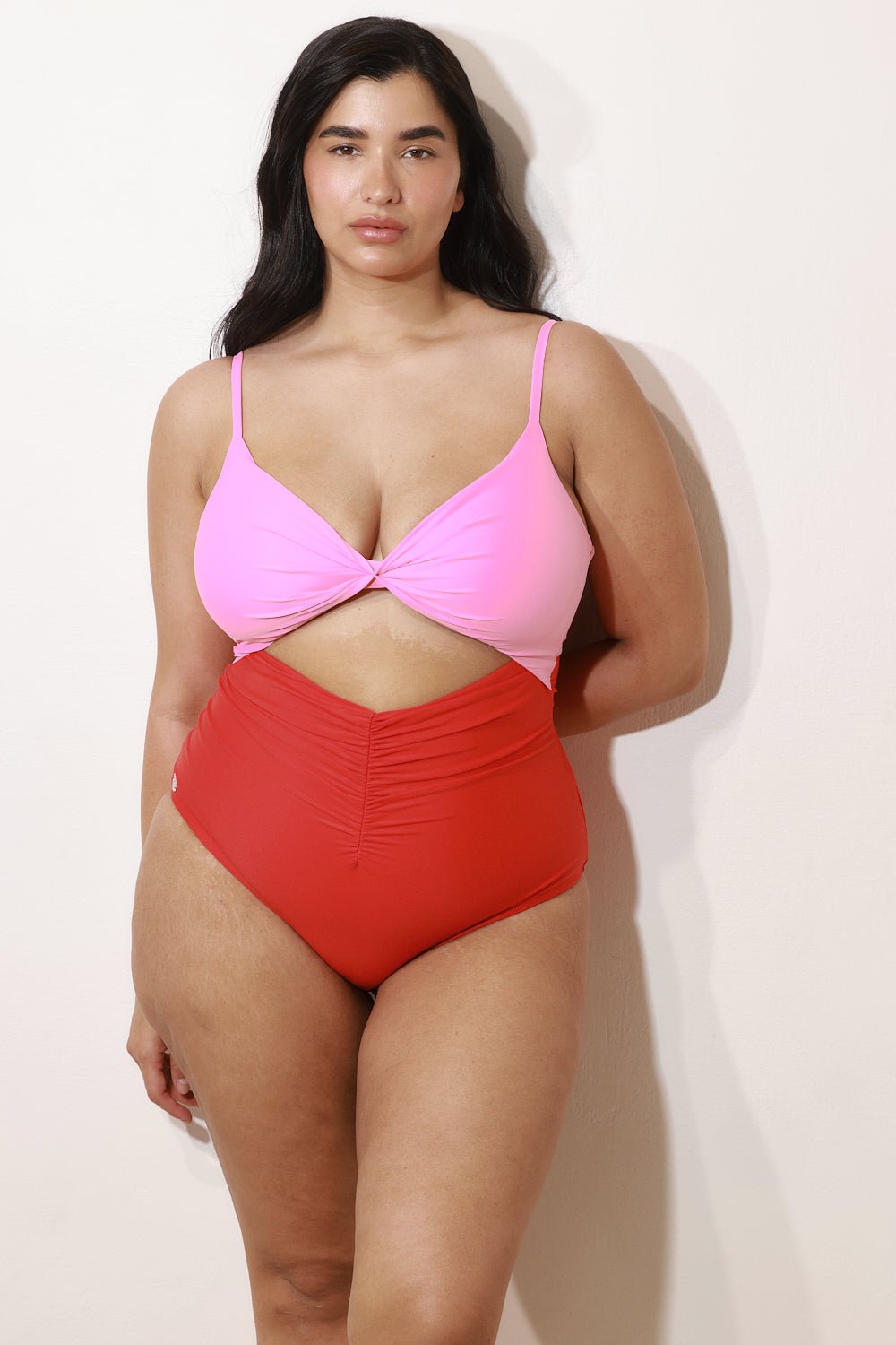Jordan One-piece Red Pink - one piece -BiliBlond Swimwear