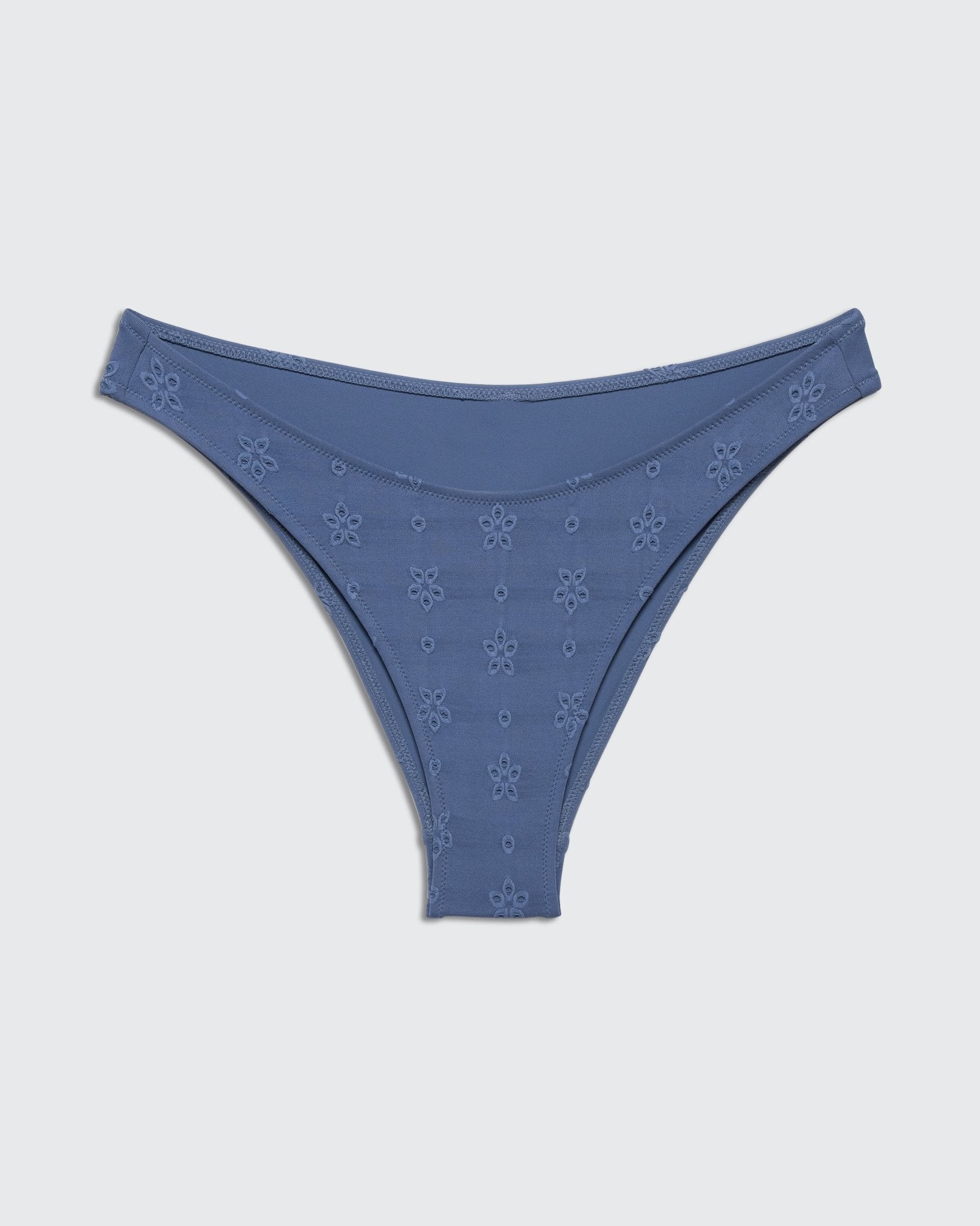 Negev Bottom Blue Flowers - BIKINI - BiliBlond Swimwear