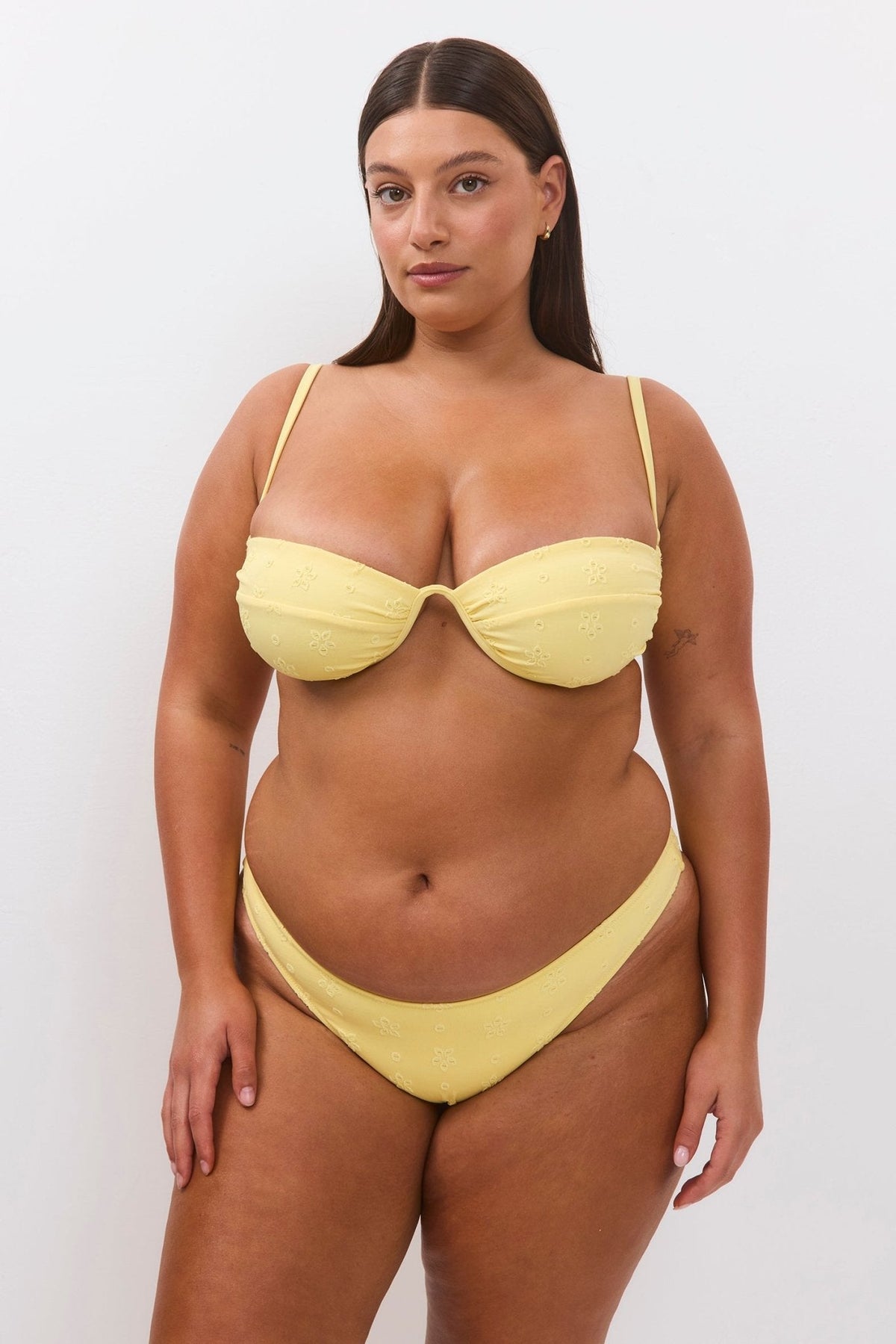 Negev Bottom Light Yellow - BIKINI - BiliBlond Swimwear