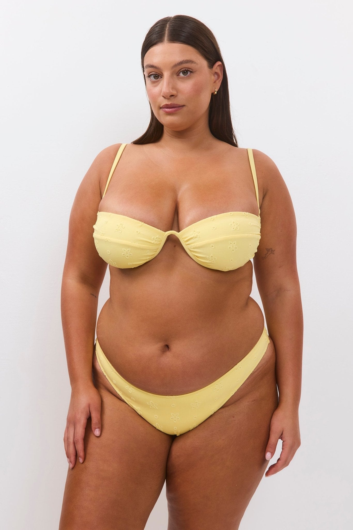 Negev Bottom Light Yellow - BIKINI - BiliBlond Swimwear