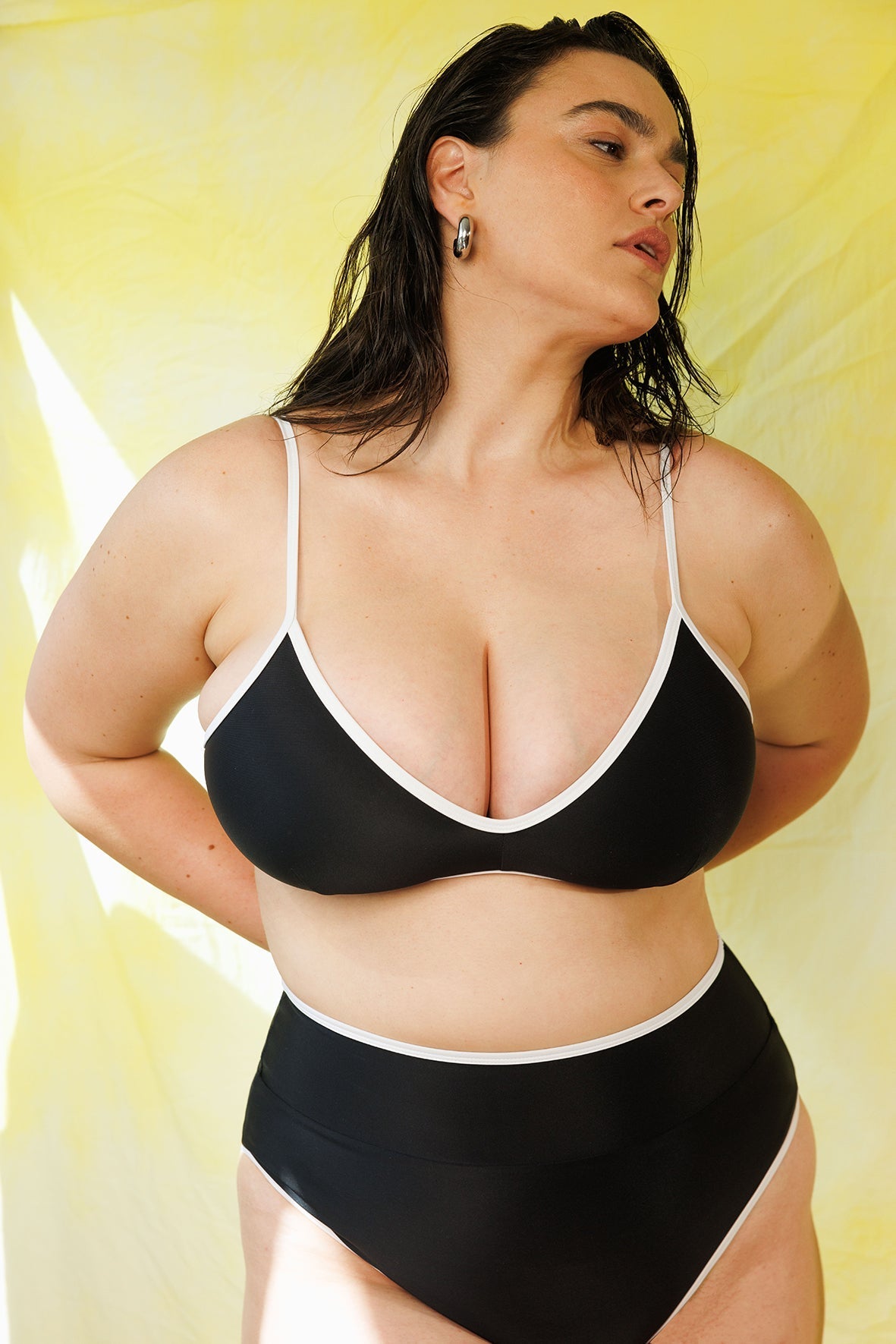 ORCA Top B&W - BIKINI -BiliBlond Swimwear