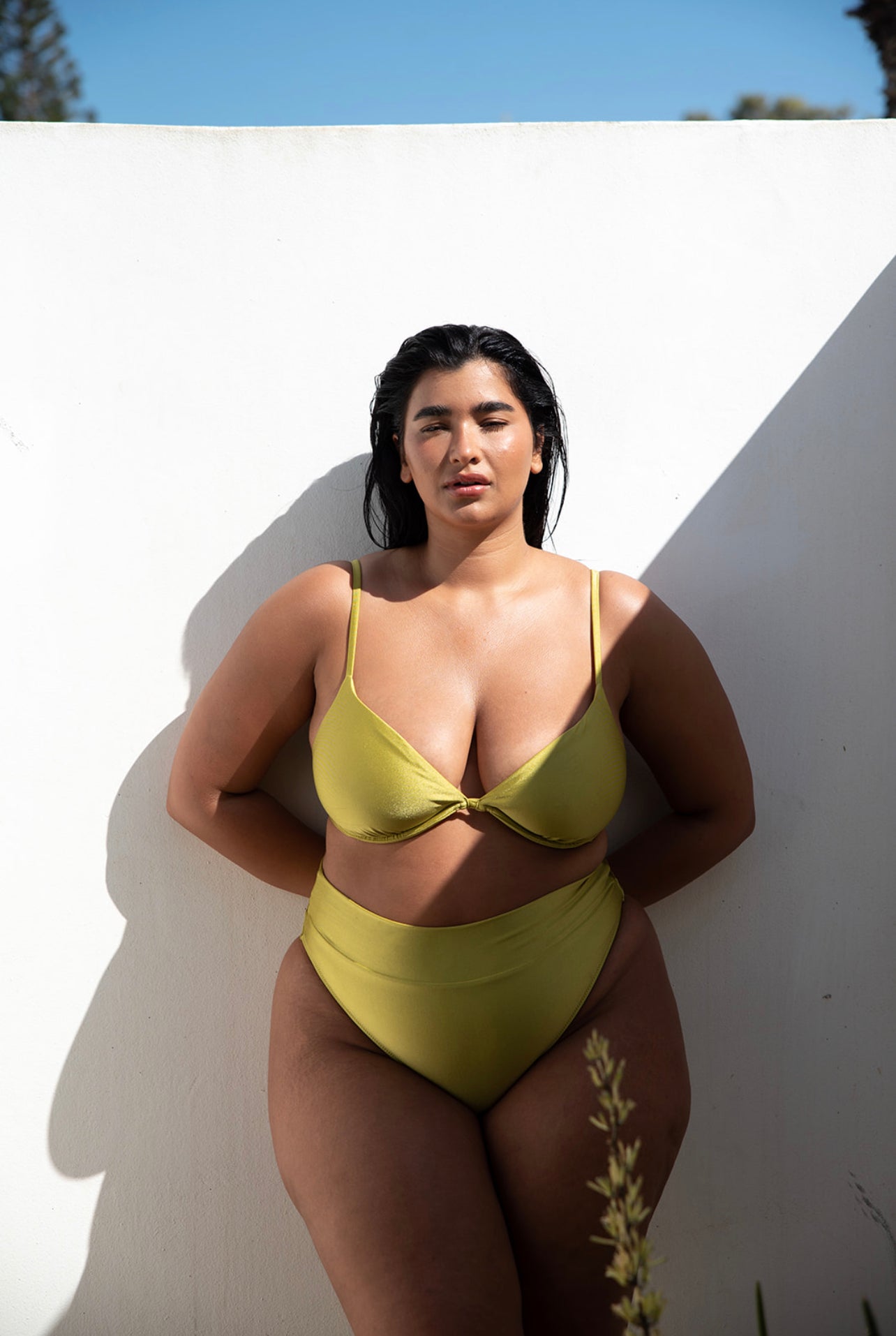 Petite Golden Palm - BIKINI -BiliBlond Swimwear