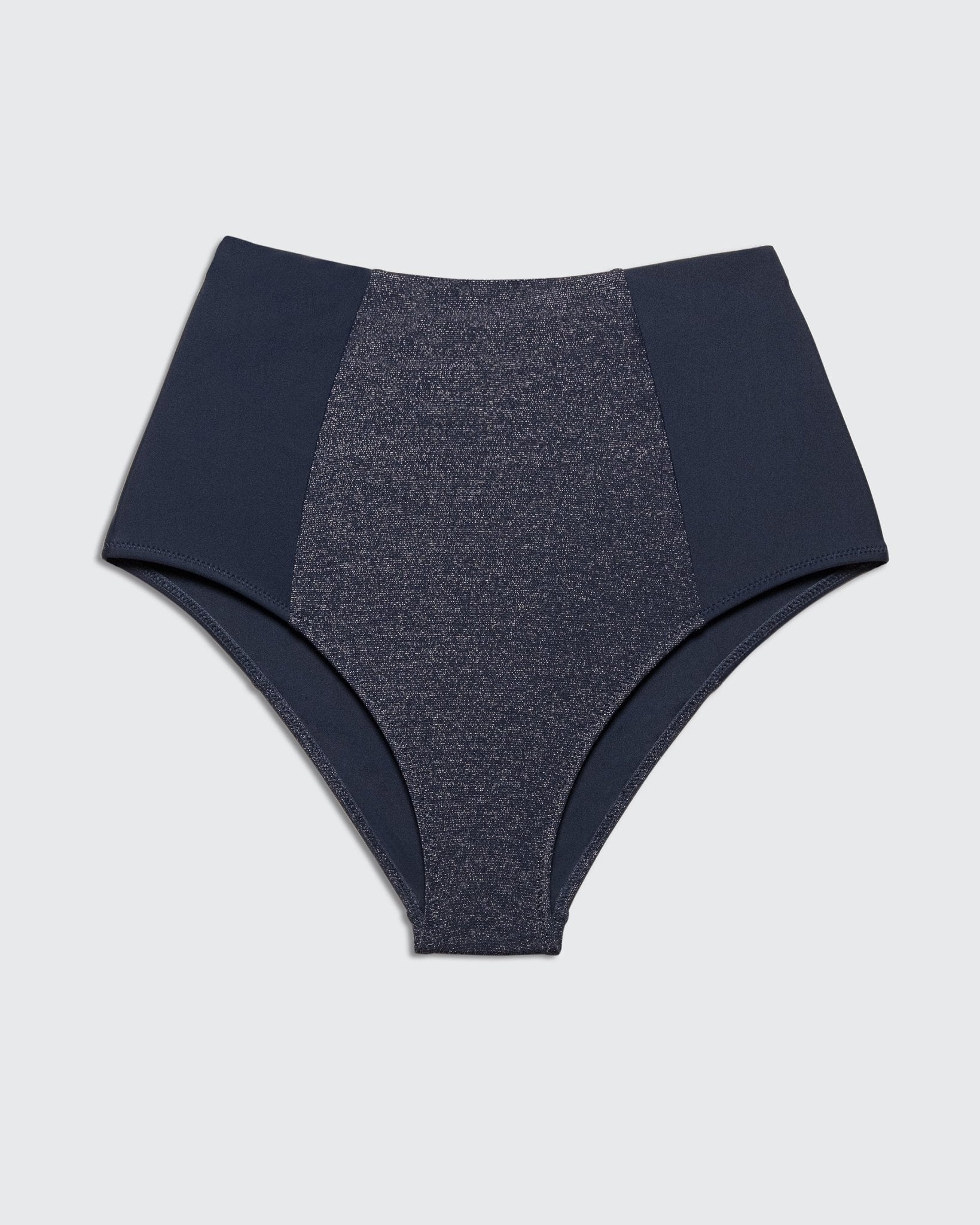 Red Panda Navy Lurex - BIKINI - BiliBlond Swimwear