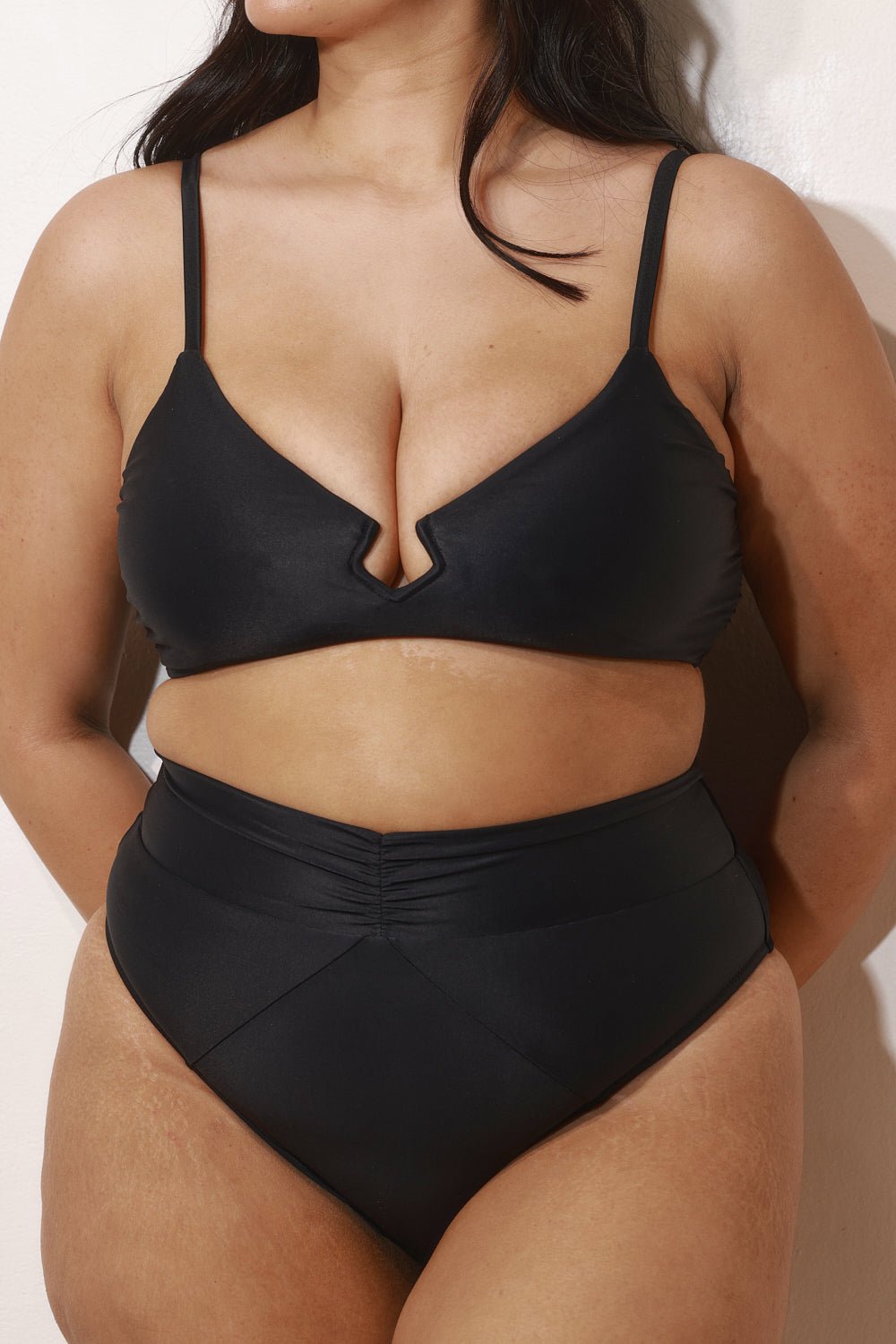 Seal Bottom Black - Bikini -BiliBlond Swimwear
