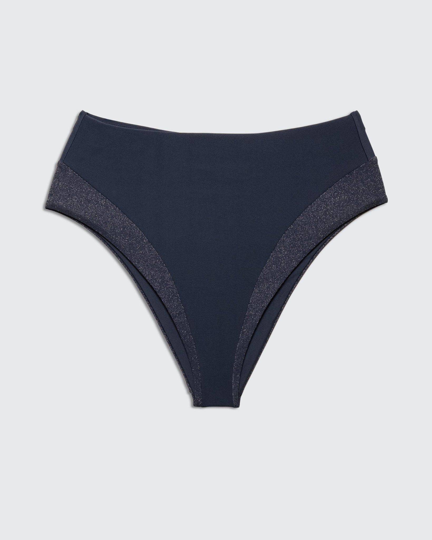 Solar Bottom Navy Lurex - BIKINI - BiliBlond Swimwear