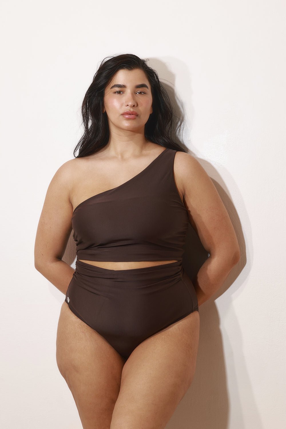 Swan Top Espresso - Bikini -BiliBlond Swimwear