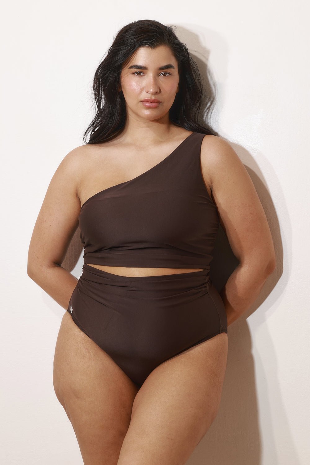 Swan Top Espresso - Bikini -BiliBlond Swimwear