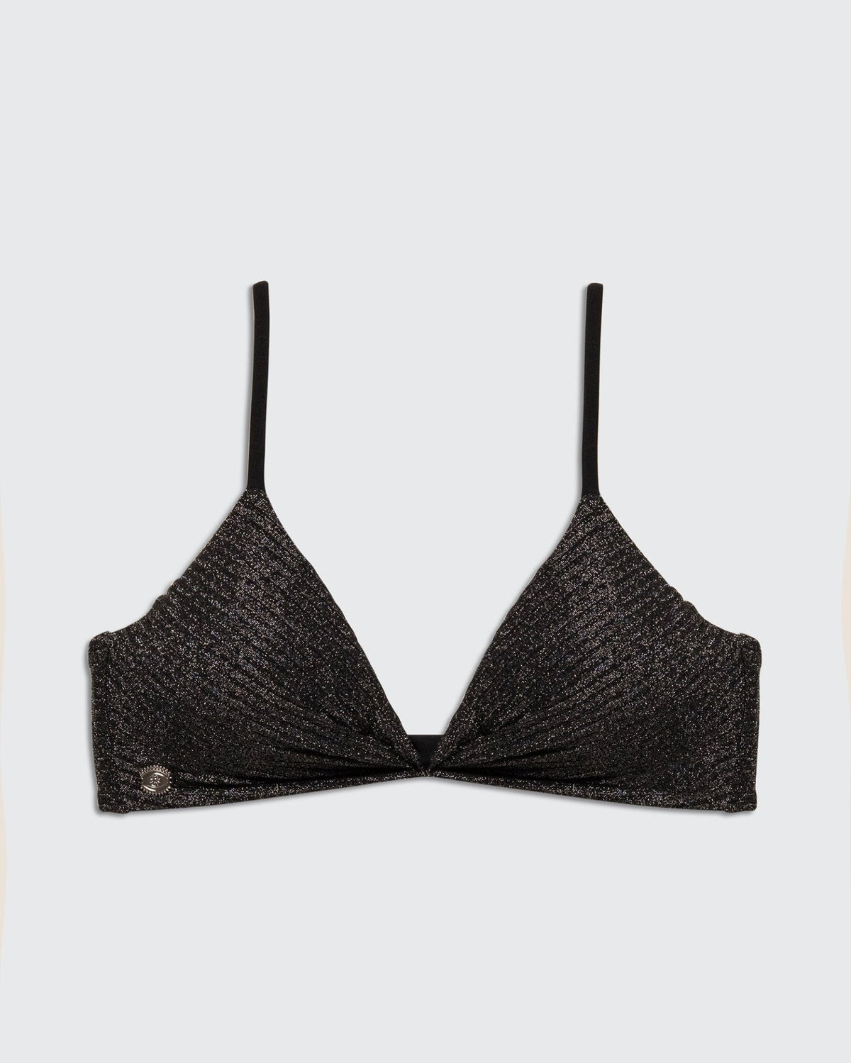 The Black Rib Lurex Set - BiliBlond Swimwear