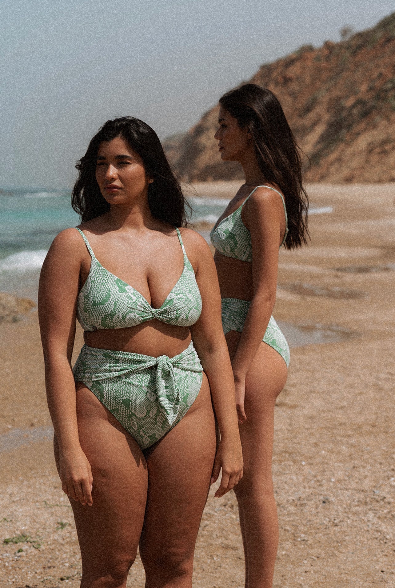 Top Jordan Green snake - BIKINI -BiliBlond LTD