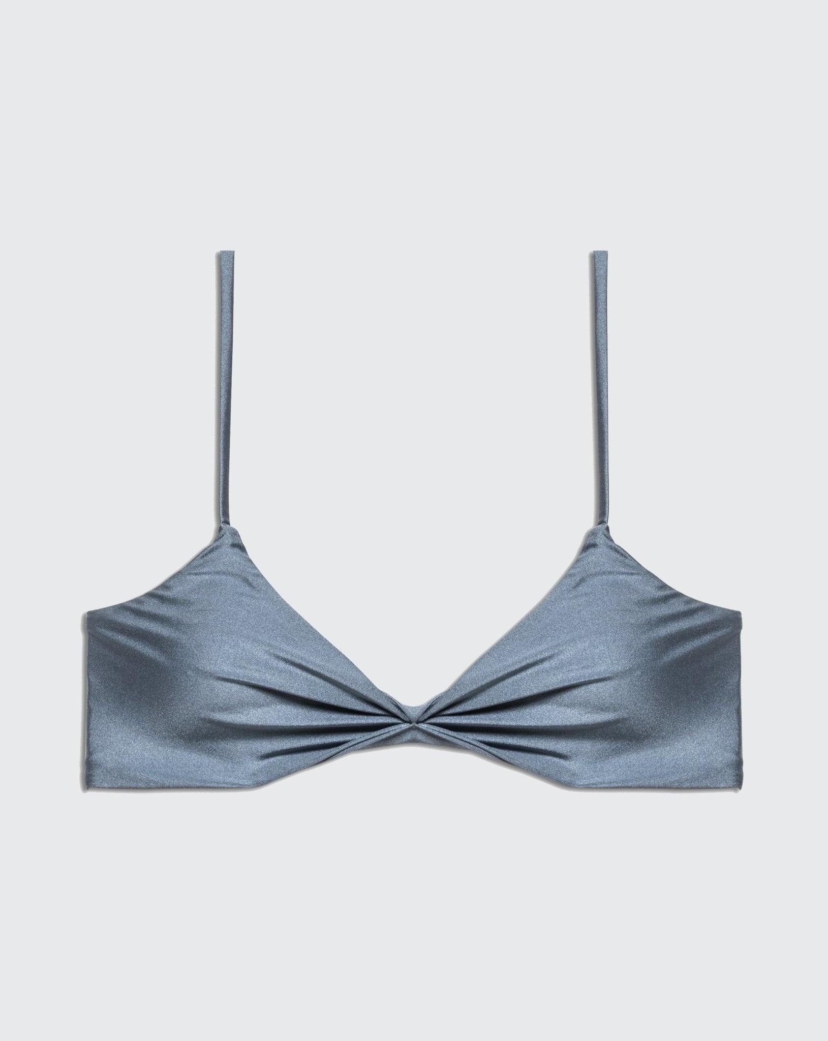 Top Jordan Light blue silver - BIKINI -BiliBlond LTD