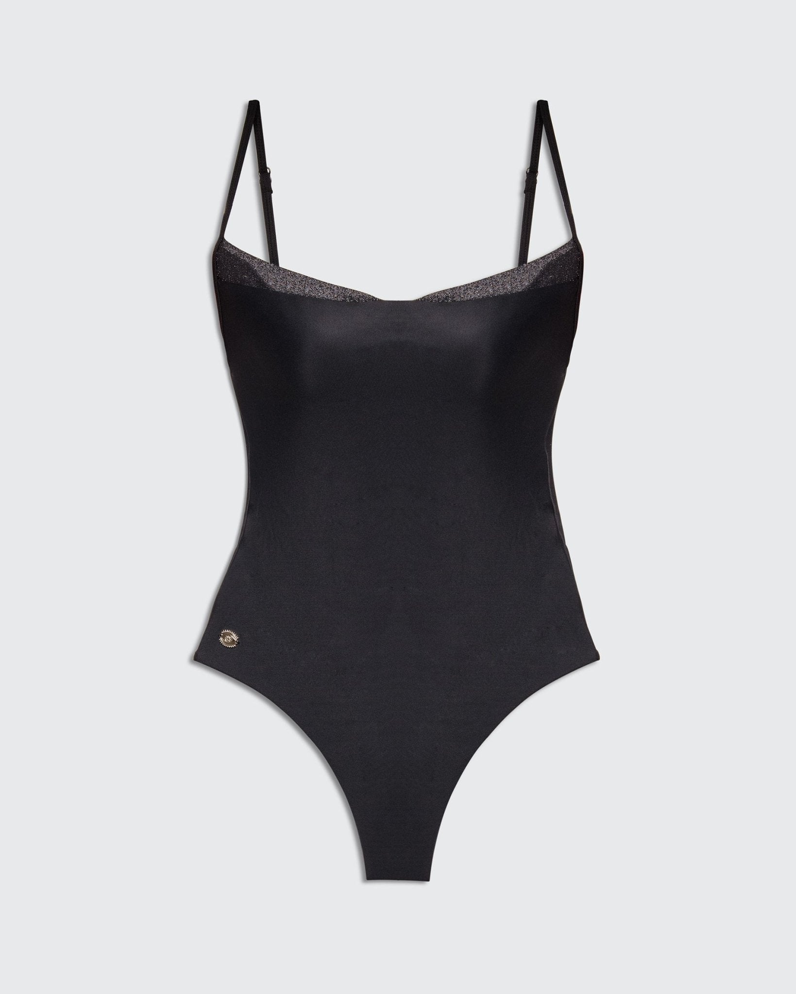 Venus Black Lurex - one piece - BiliBlond Swimwear